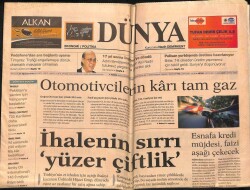 Dünya Gazetesi 27 Ağustos 2010 - Audi Macaristanda Yeni Fabrika Kuracak GZ100784 - 1