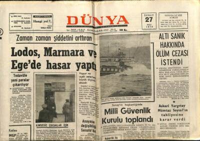Dünya Gazetesi 27 Şubat 1973 - Anayasa Değişikliği Senatoda GZ68074 - 1