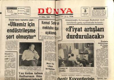 Dünya Gazetesi 3 Ağustos 1972 - Türkan Şoray İçin Doktorlar İkiye Ayrıldı GZ68125 - 2