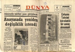 Dünya Gazetesi 4 Aralık 1972 - Apollo-17 Perşembe Günü Fırlatılacak GZ68088 - 1