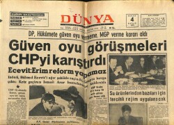 Dünya Gazetesi 4 Nisan 1971 - Falih Rıfkı Atay İçin Neler Yazdılar? GZ68327 - 2