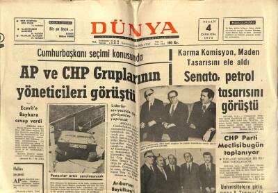 Dünya Gazetesi 4 Nisan 1973 - İzmir Körfezi Yakında Bataklık Haline Gelecek GZ61047 - 1