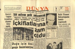 Dünya Gazetesi 5 Aralık 1969 - Zeki Müren Çalışmaya Başlıyor - Kamacı Avrupa Liglerinde GZ150966 - 1