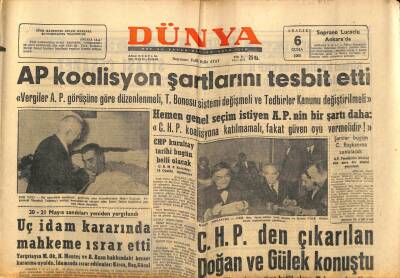 Dünya Gazetesi 6 Aralık 1963 - Jacqueline Kennedy Yüzüğünü Geri Aldı GZ93474 - 1