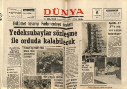 Dünya Gazetesi 6 Aralık 1972 - Yedeksubaylar Sözleşme İle Orduda Kalabilecek GZ68090 - 2