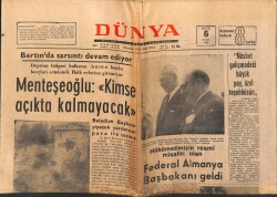 Dünya Gazetesi 6 Eylül 1968 - Zeki Müren Ramazandan Sonra İstanbul'da Çalışacak - Beş Şöhrete Mektup Yağmuru GZ150423 - 1