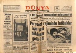 Dünya Gazetesi 6 Haziran 1970 - Peruda Salgın Hastalık Tehlikesi Üzerine Cesetler Yakıldı GZ66177 - 1