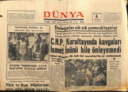 Dünya Gazetesi 6 Temmuz 1970 - Kıbrısta Türk Ve Rum Bölgelerinde Ayrı Ayrı Seçim Yapıldı GZ66980 - 2