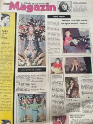 Dünya Gazetesi 7 Aralık 1976 - Ünlü Ses Yıldızı Zeki Müren: Çiçeklerim Bana İlham Veriyor - Filiz Akın Ankara'da Sahneye Çıkıyor - Müjde Ar GZ147811 - 2