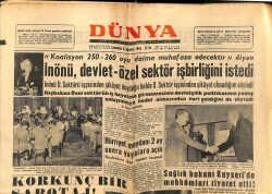 Dünya Gazetesi 8 Ağustos 1962 - Marilyn Monroe Yarın Sade Bir Törenle Gömülüyor - Marilyn'in Hayatı Ve Görüşleri - Kral Hüseyin'e Suikast GZ147929 - 1