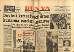 Dünya Gazetesi 8 Mayıs 1963 - Devleti Kırtasiyecilikten Kurtarma Çareleri Aranıyor GZ59979 - 2
