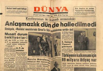 Dünya Gazetesi 8 Nisan 1962 - Nato Karargahını Soyanlar Ele Geçti GZ81068 - 1