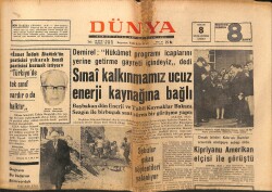 Dünya Gazetesi 8 Nisan 1967 - Sheila, İdeal Erkek Peşinde - Kennedy Cinayetini Takip Eden 10 Cinayet GZ149340 - 1