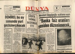 Dünya Gazetesi 9 Ağustos 1972 - Güneşteki Patlama Manyetik Fırtınaya Sebep Oluyor GZ59954 - 2
