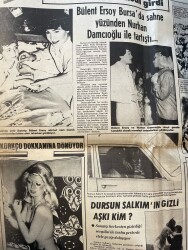 Dünya Gazetesi 9 Haziran 1977 - Bülent Ersoy Bursa'da Sahne Yüzünden Nurhan Damcıoğlu İle Tartıştı - Semiha Yankı'nın Zaferi GZ156624 - 2