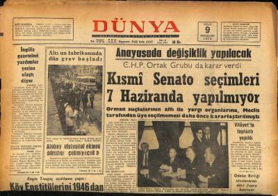 Dünya Gazetesi 9 Nisan 1979 - Türkan Şorayın Başı Dertte - Siyasetle Uğraşan Dernekler Hakkında Soruşturma Açıldı GZ86917 - 1