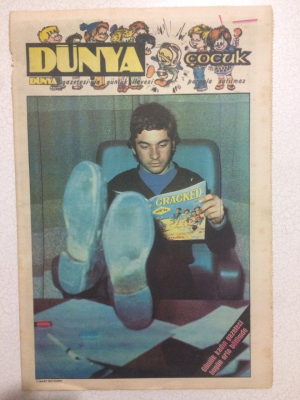 Dünya Gazetesi Çocuk Eki 11 Mart 1977 - Ayten Alpman Mutluluğu Yalnızlıkta Arıyor GZ24841 - 1