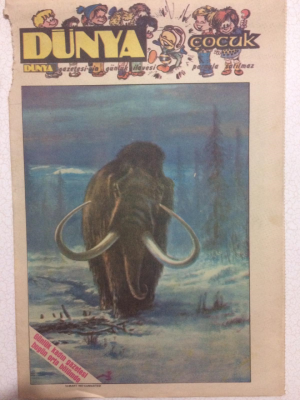 Dünya Gazetesi Çocuk Eki 12 Mart 1977 - Okulunuz, Yaşantınız GZ24839 - 1