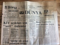 Dünya Gazetesi Ekonomi Politika Eki 9 Aralık 1991 - Avrupanın Geleceği İçin Karar Toplantısı GZ72686 - 2