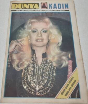 Dünya Gazetesi Kadın Eki 26 Ocak 1977 - Hülya Koçyiğit Yorgunluğunu Uludağ da Giderdi GZ52861 - 1
