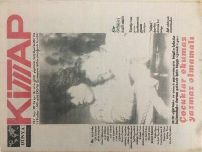 Dünya Gazetesi Kitap Eki 11 Haziran 1993 - Çocuklar Okumaz Yazmaz Olmamalı GZ51130 - 1
