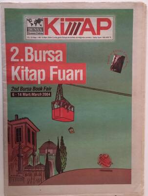 Dünya Gazetesi Kitap Eki 5 Mart 2004 - 2. Bursa Kitap Fuarı GZ26643 - 1
