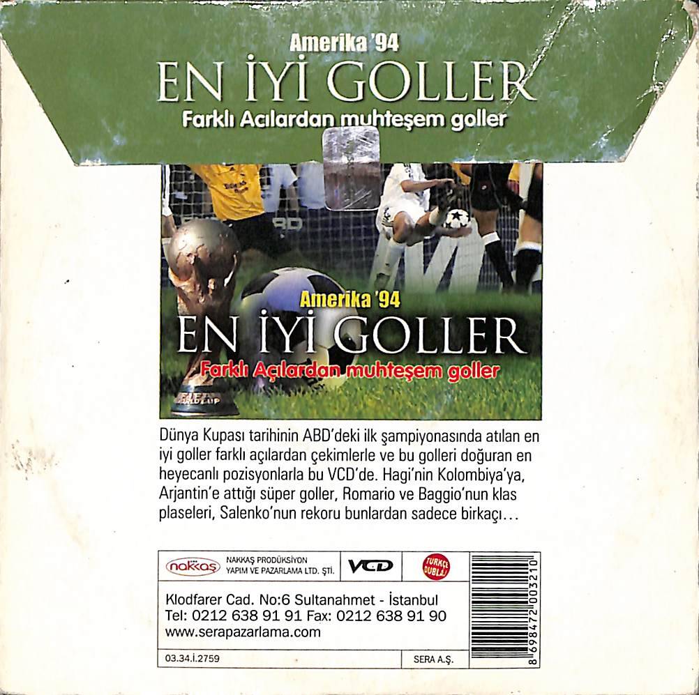 Amerika 94 En İyi Goller ( Farklı Açılardan Muhteşem Goller ) VCD Film VCD26707 - 2