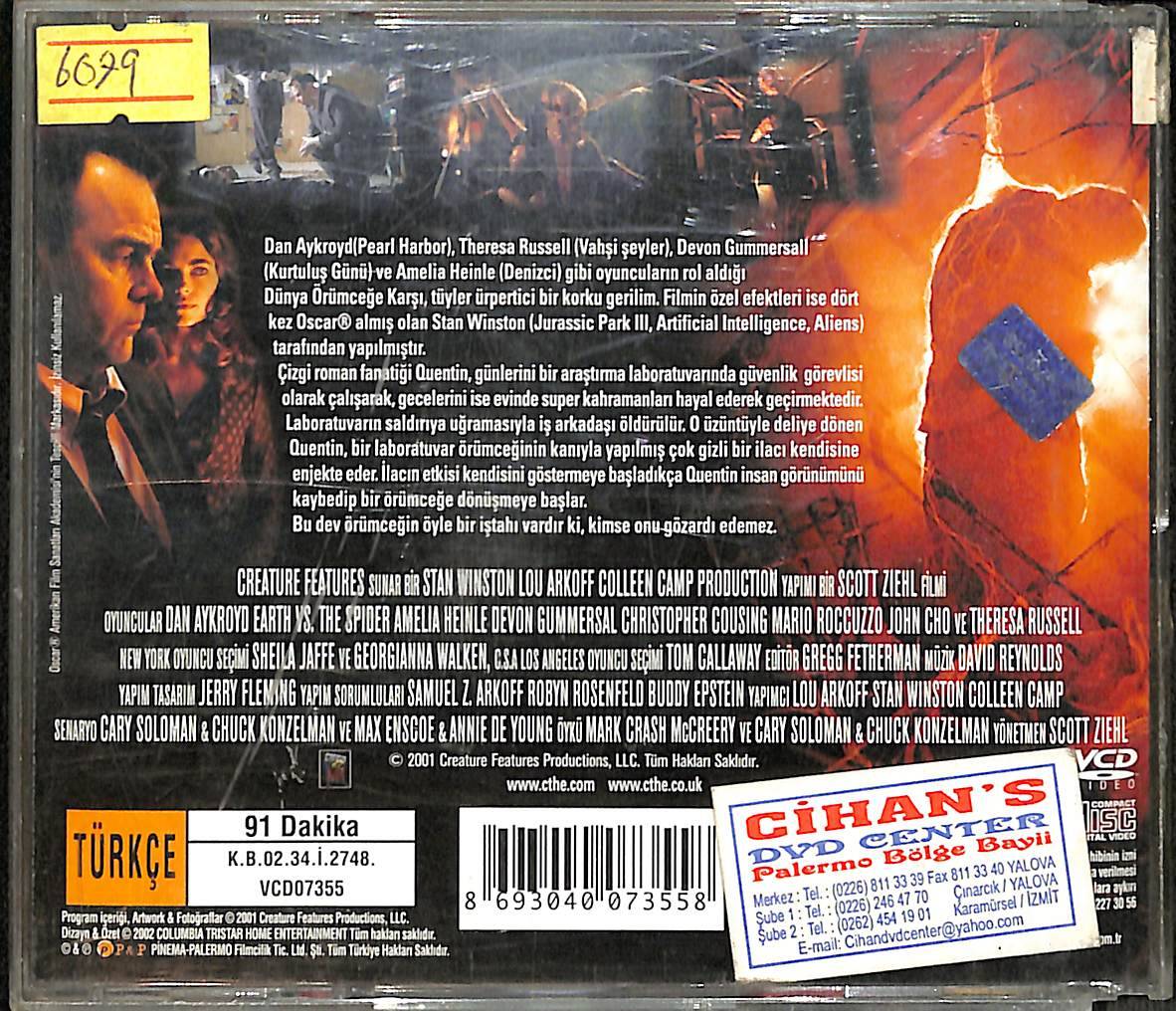 Dünya Örümceğe Karşı VCD Film (İkinci El) VCD26980 - 2