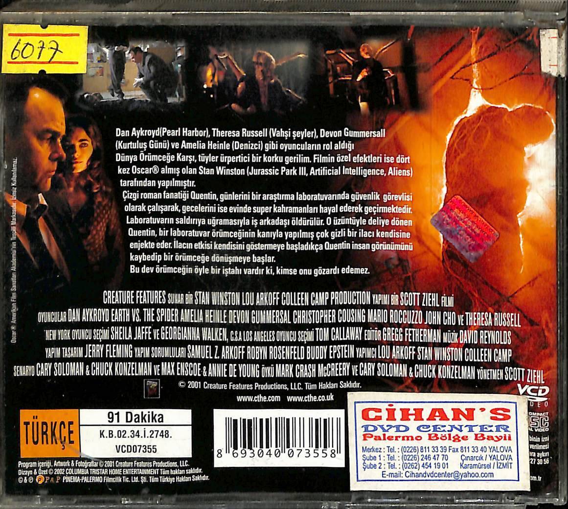 Dünya Örümceğe Karşı VCD Film VCD15663 - 2