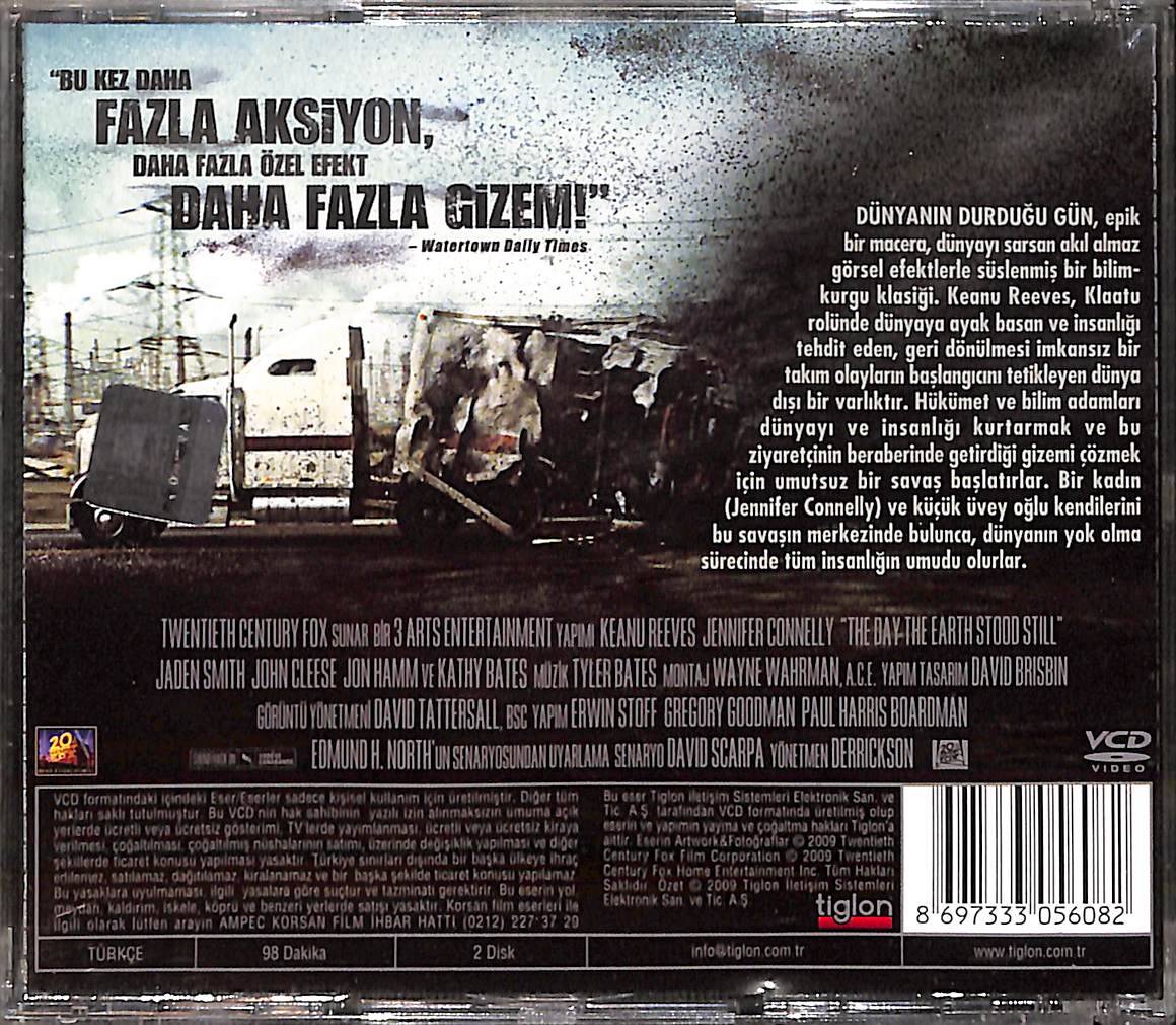 Dünyanın Durduğu Gün – The Day the Earth Stood Still (2008) Orijinal VCD Film VCD28365 - 2