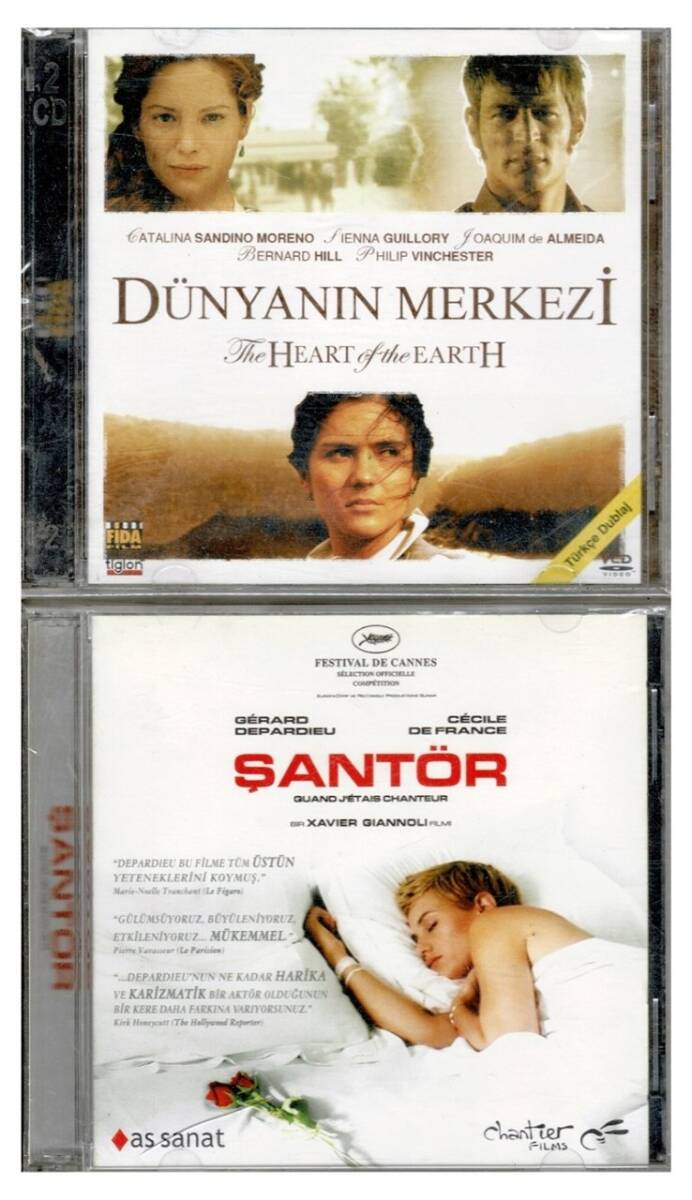 Dünyanın Merkezi Şantör - 2 Adet VCD Film VCD855 - 1