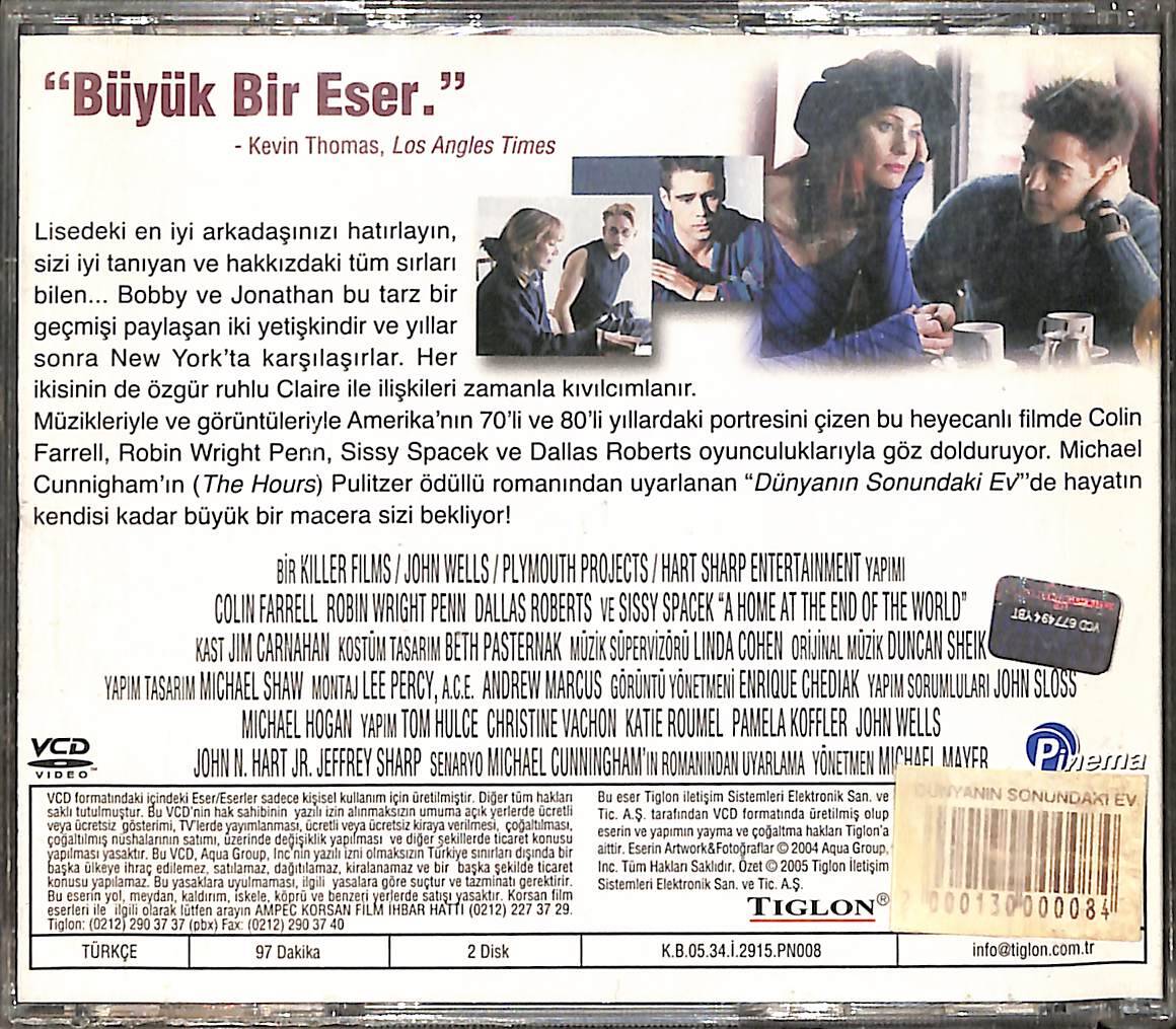 Dünyanın Sonundaki Ev - A Home At the End Of The World Orijinal VCD Film VCD28586 - 2
