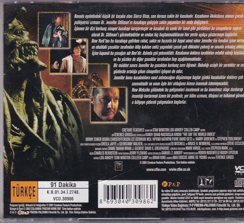 Dünyanın Sonunun Geldiği Gün VCD Film VCD9940 - 2