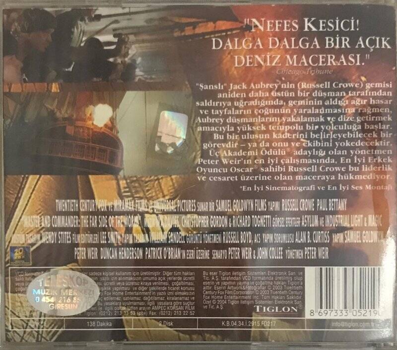 Dünyanın Uzak Ucu VCD Film VCD6602 - 2
