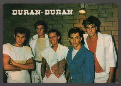 Duran Duran Büyük Boy Kartpostal KRT4797 - 1
