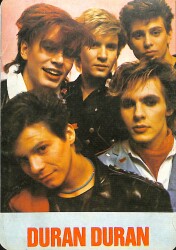 Duran Duran Kartpostal KRT19579 - Gökçekoleksiyon