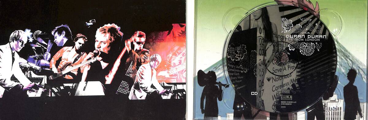 Duran Duran - Live From London CD (İkinci El-Açıklamayı Okuyunuz) DVD2719 - 2