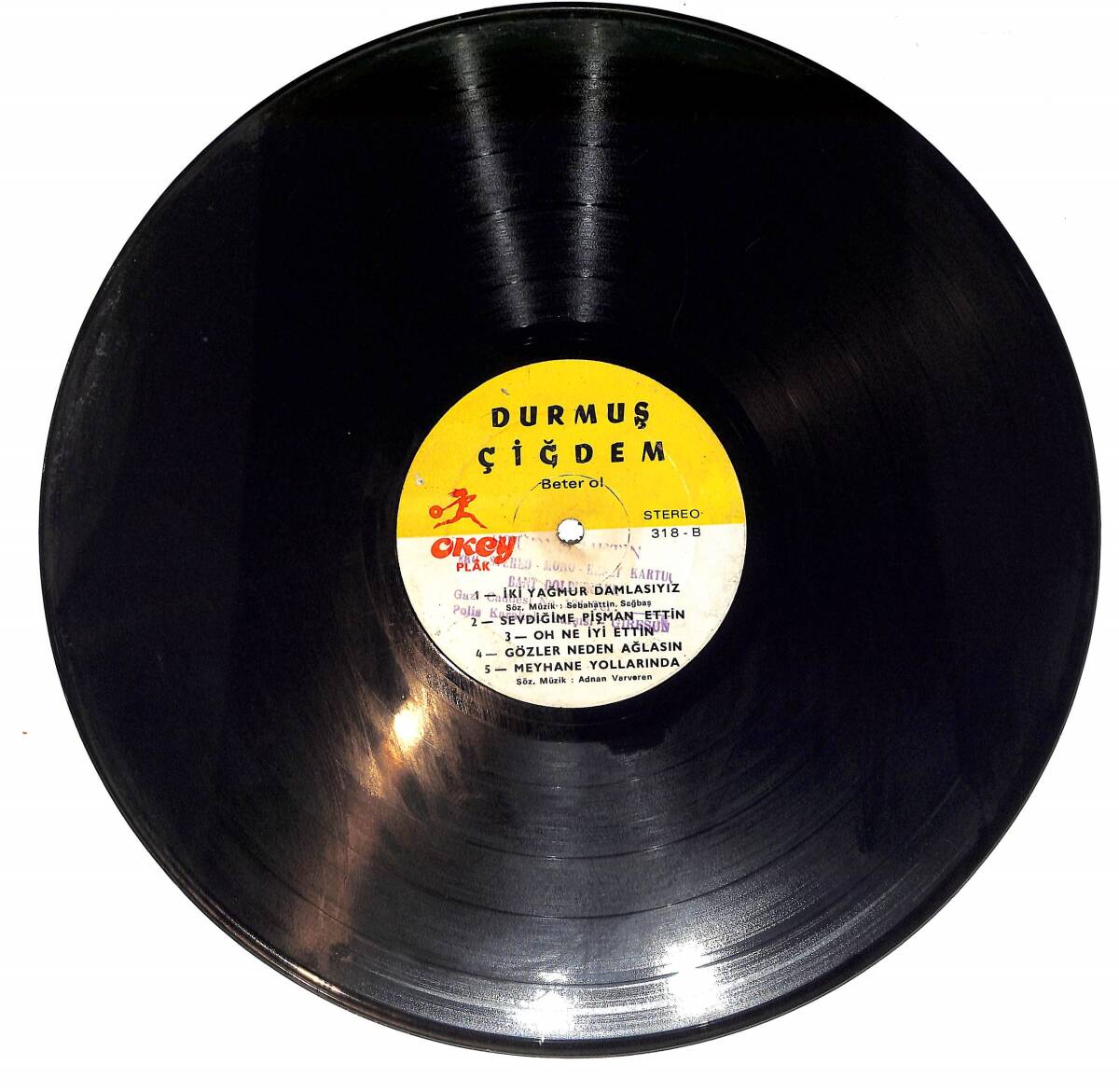 Durmuş Çiğdem - Beter Ol LP PLAK (Açıklamayı Okuyunuz) PLK26634 - 1