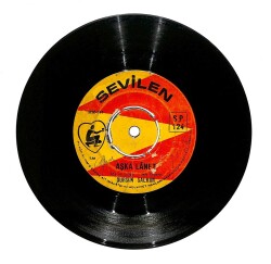 Dursun Salkım - Aşka Lanet / Hasta Ettin Beni Plak (10/7) PLK21597 - 1