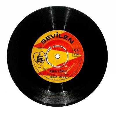 Dursun Salkım - Aşka Lanet / Hasta Ettin Beni Plak (10/7) PLK21597 - 1