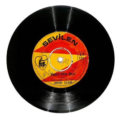 Dursun Salkım - Aşka Lanet / Hasta Ettin Beni Plak (10/7) PLK21597 - 2