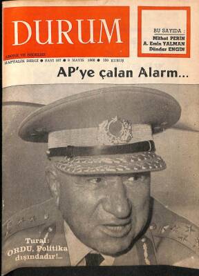 Durum Haftalık Dergi Sayı187 9 Mayıs 1968 APye Çalan Alarm NDR38358 - 1