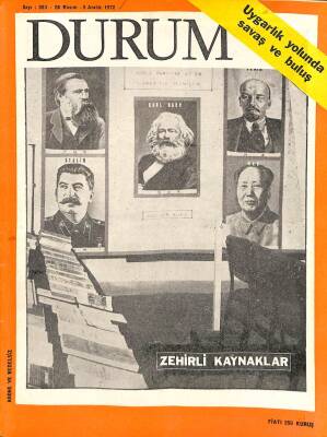 Durum Haftalık Dergi Sayı383 28 Kasım-5 Aralık 1972 Uygarlık Yolunda Savaş ve Buluş NDR38392 - 1