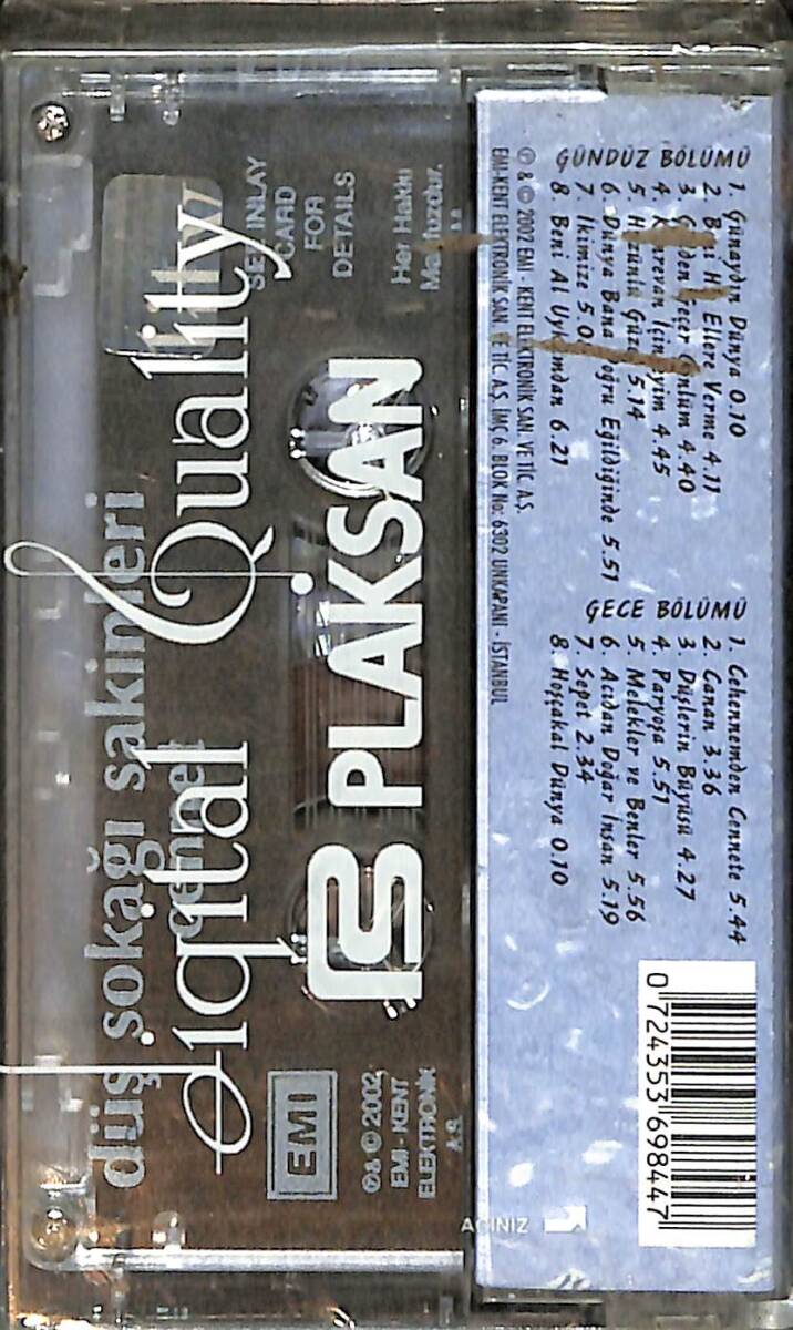 Düş Sokağı Sakinleri – Cennet Kaset (Sıfır Kaset) KST28844 - 2