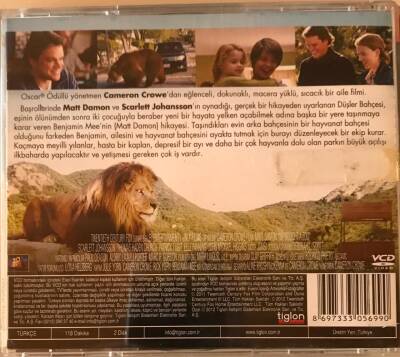 Düşler Bahçesi (Matt Damon) VCD Film VCD11364 - 2