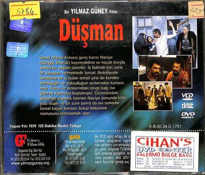 Düşman (Aytaç Arman - Güngör Bayrak) VCD Film (108) VCD23113 - 4