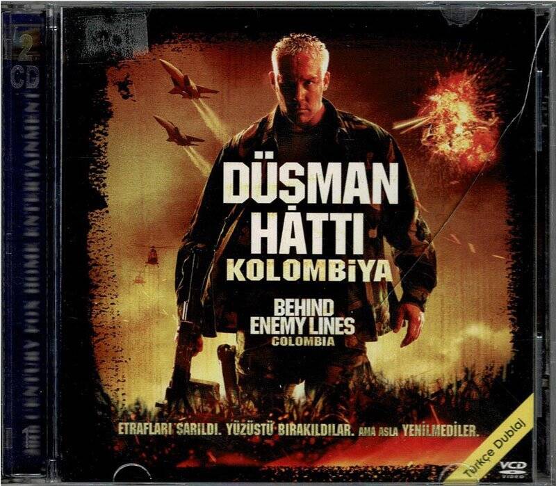 Düşman Hattı Kolombiya - Behind Enemy Lines Colombia VCD Film VCD139 - 1