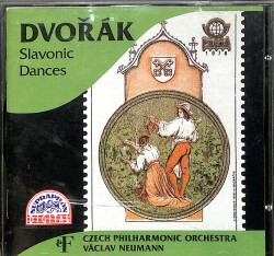Dvořák* - Czech Philharmonic Orchestra , Václav Neumann - Slavonic Dances CD (İkinci El) CD3849 - 1