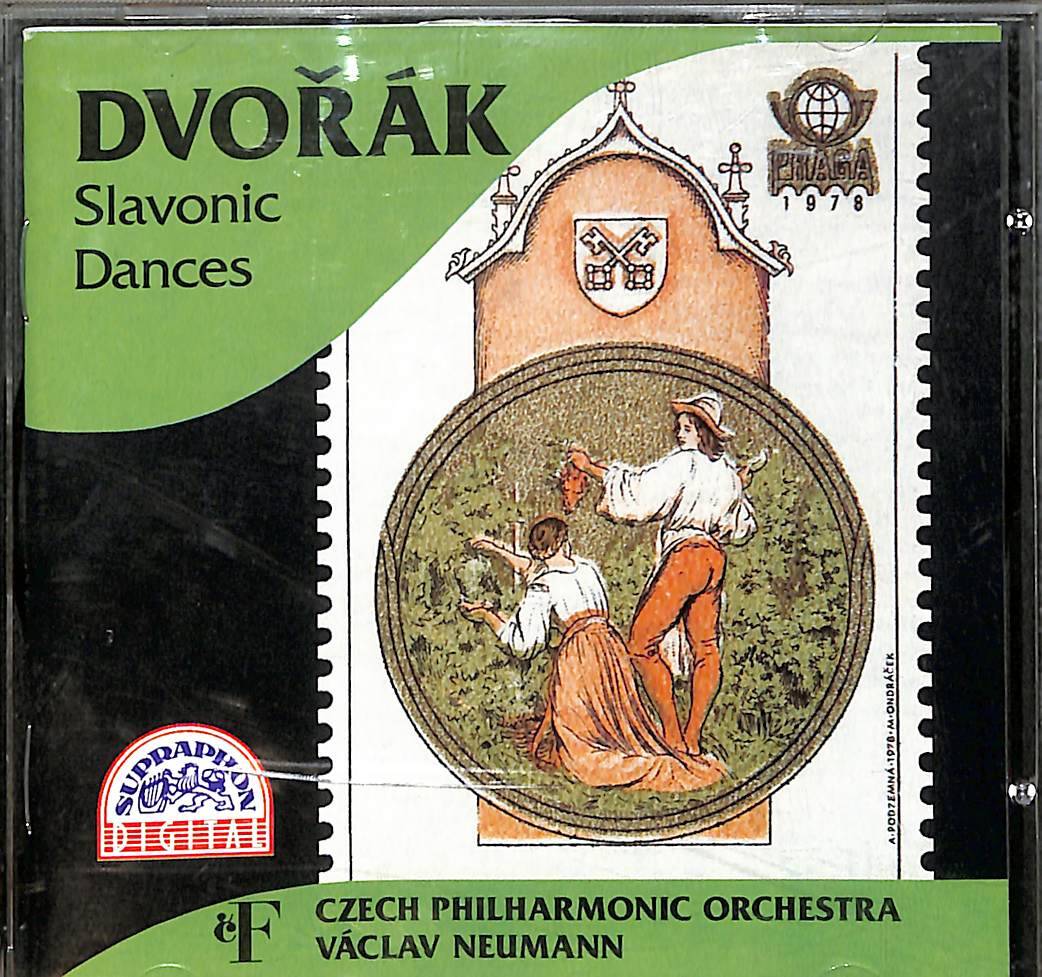 Dvořák* - Czech Philharmonic Orchestra , Václav Neumann - Slavonic Dances CD (İkinci El) CD3849 - 1