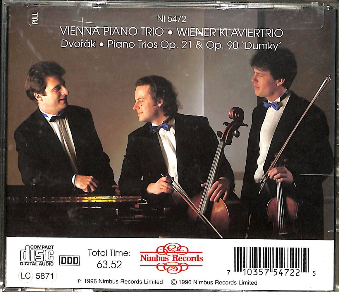 Dvorak, Vienna Piano Trio ‎- Piano Trios Op.21 & Op. 90 